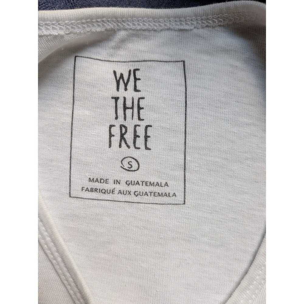 Free People Cloud 9 Tee Women S Boho Relaxed Fit Raw Hem Tiered Minimalist Layer - Picture 10 of 11